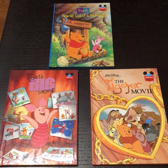 Set of 3 hardcover Disney’s Wonderful World of Reading books- Pooh Piglet Tigger - Picture 2 of 8